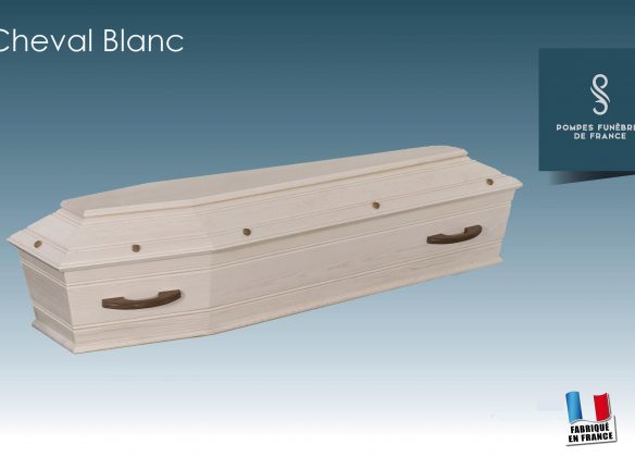 Cercueil modèle CHEVAL BLANC
